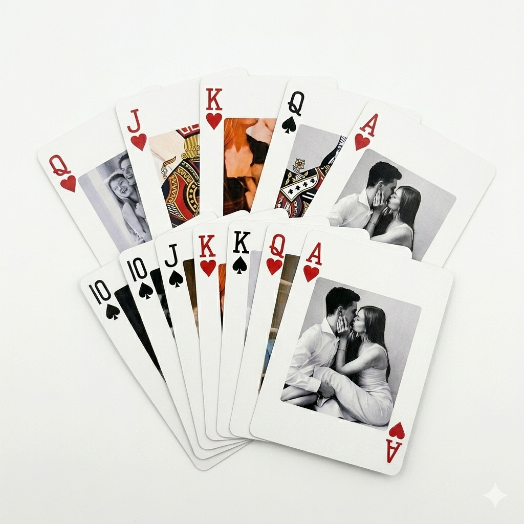 Mazo de Cartas Personalizado – Jugando al Amor